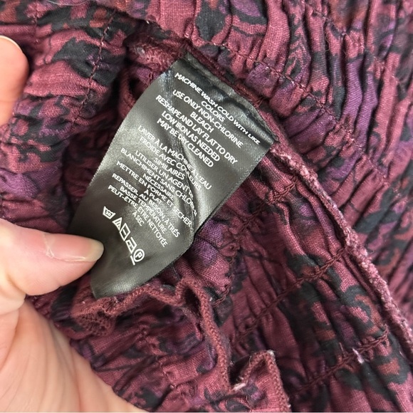 Free People Floral-print Smock It to Me Balloon-Sleeve Mini Dress Small - Picture 13 of 13